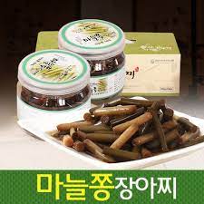 청양마늘쫑 장아찌 300g